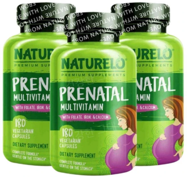 내추렐로 프리나탈 임산부 멀티 종합비타민 180캡슐 3개 Multivitamin, 180정 - 쿠팡