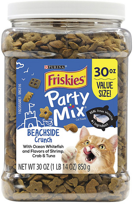 퓨리나 프리스키 파티믹스 대용량, 1개, 850g, Beachside Crunch