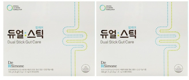 기타 드시모네 듀얼스틱 장케어 프로+프리 5.6g x 30포 2박스