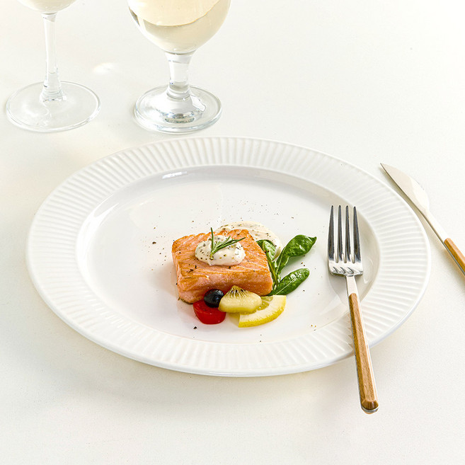 소소툴즈 그레이스 접시, 3개, 화이트