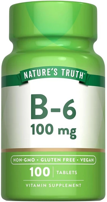 네이쳐스 트루스 B6 비타민 100mg 100태블릿 건강보조식품, 네이쳐스 트루스 B6 비타민 100mg 100태블릿 건, 1개 - 쿠팡