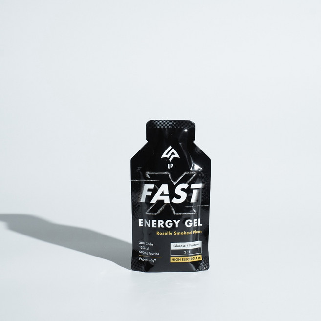 UP Sports FAST 能量膠果膠 登山戶外路跑單車補給 全素, 1個, 洛神烏梅-電解質補充2027.09.25