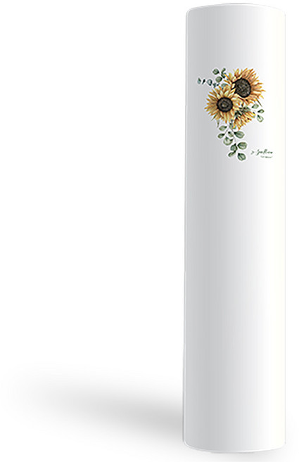 캘리웨이브 스탠드 에어컨 커버 시즌2 원형 스판 3중직 덮개 LG 삼성, 썬플라워부케