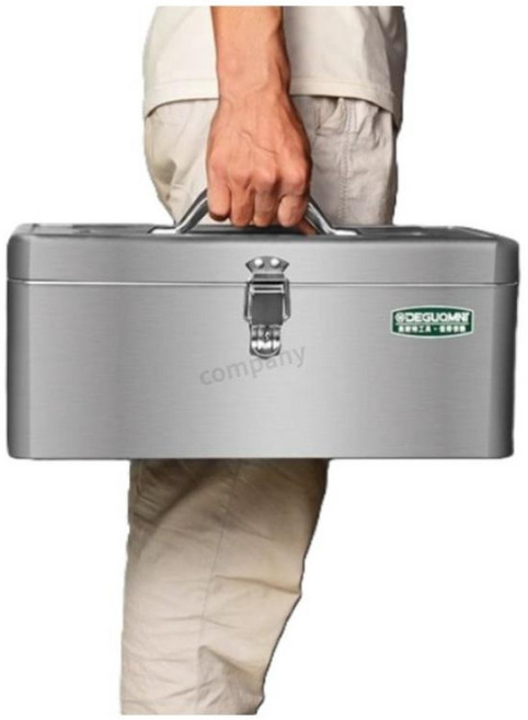 스텐 저장함 공구 중형 2단 350x172x162mm, 1개