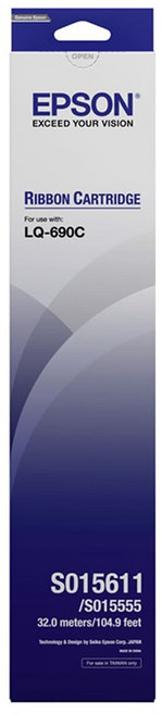 690 LQ-695C LQ690 全新色帶, 1個, 原廠EPSON-LQ690C色帶
