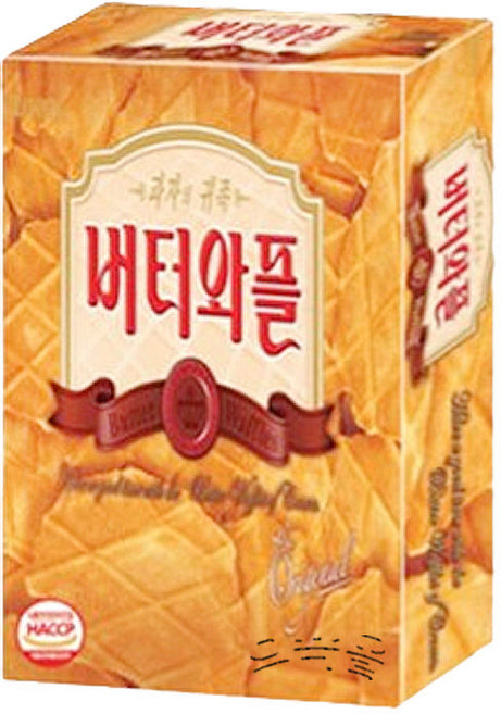 크라운제과 버터와플, 52g, 3개