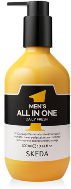 [대용량 남성올인원]스케다 올인원 데일리 프레쉬 300ml, 1개