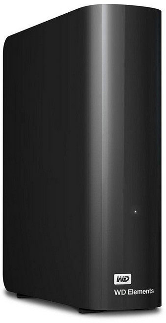 WD 데스크탑 HDD 10TB USB3.0 WD Elements Desktop 외장 하드 디스크 WDBBKG0100HBK-JESN 2년 보증, 요소 10TB 중국은행