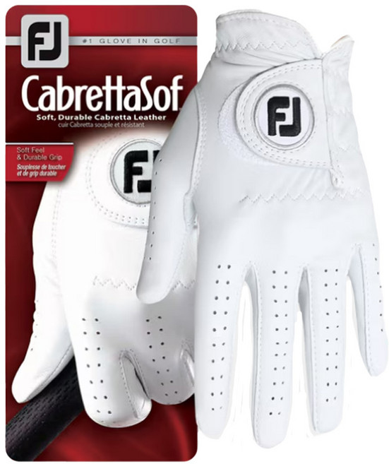 풋조이 카브레타소프 양가죽 남성 골프장갑 왼손착용[오른손잡이], 1개