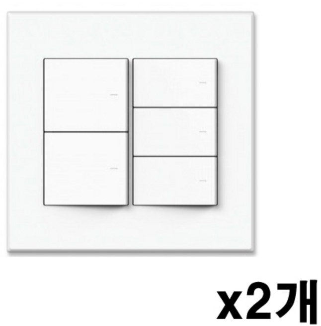 Ti1 1로 스위치 5구, 5개