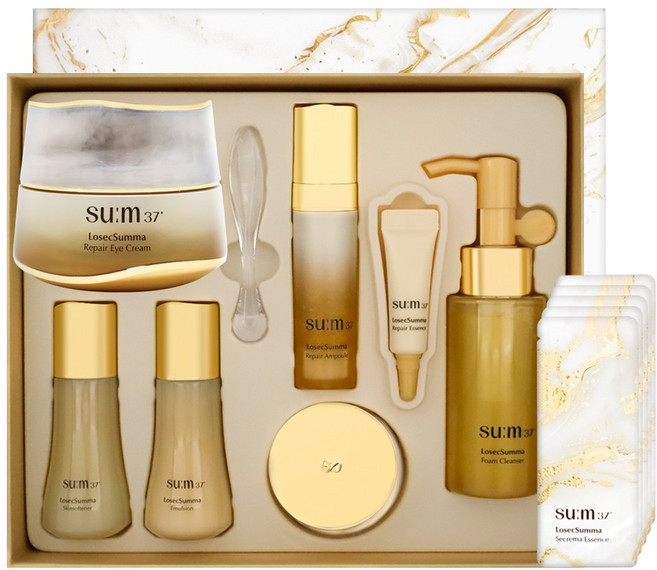 숨37도 로시크숨마 리페어 아이크림 기획 세트 역매팩, 1세트