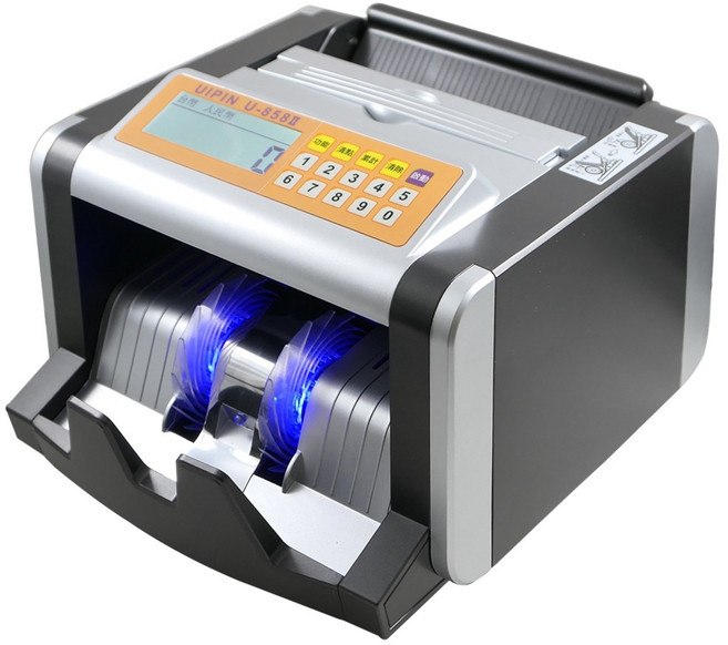 UIPIN 商務型點驗鈔機 U-858 II 高速精準驗鈔, 1個