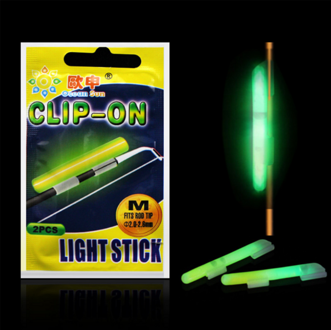 오션 릴대 끝보기 케미라이트 젤타입 밤낚시, 1개