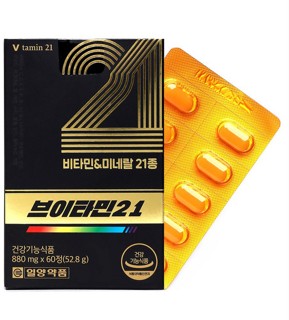 일양약품 브이타민 21, 1개, 52.8g
