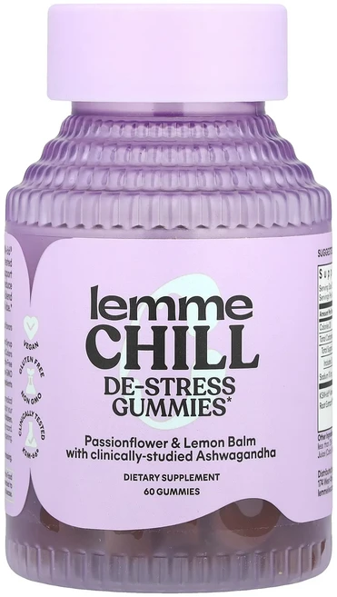 헁복하고 건강하세요 Lemme Chill 아슈와간다 구미젤리 구미젤리 60개 늘 챙기셔야합니다, LemmeChill아슈와간다구미젤리구미젤리60개 - 쿠팡