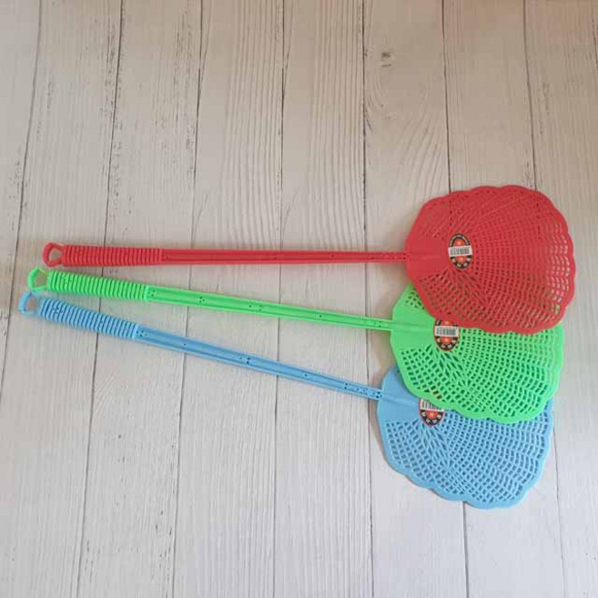 1+1국산/ 철파리채 /색상랜덤