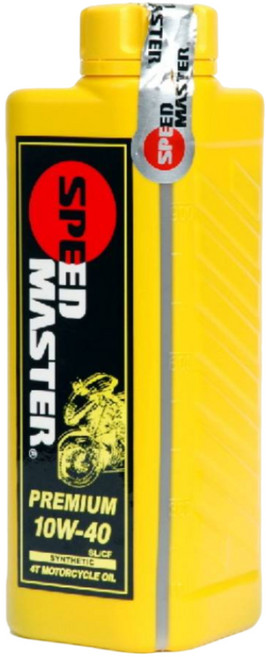SPEED MASTER 速馬力 機車專用合成機油 10W/40 1L, 1瓶