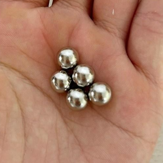 NB 8mm 네오디움 구슬자석 8mm, 5개