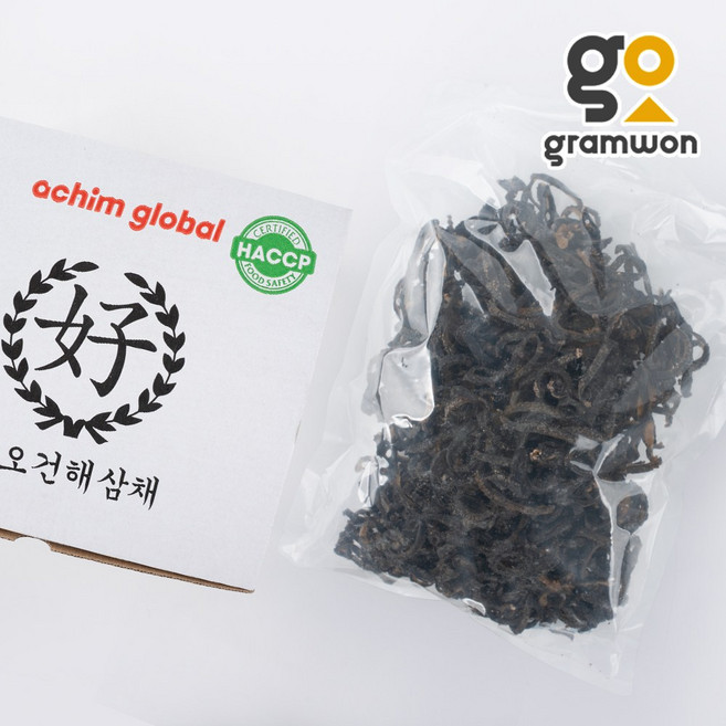 하오 건해삼채 500g 러시아산 자숙 마른 건채 해삼채 건해삼, 건해삼채 500g (러시아), 1