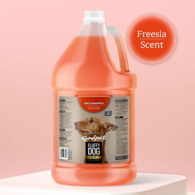 대용량 강아지 전연령 보습 세정 피모건강 샴푸 4L, 1개