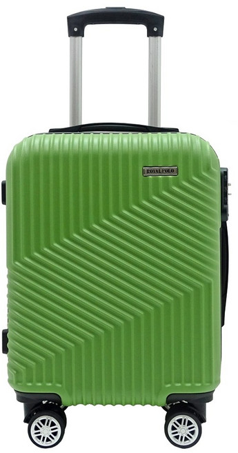 ROYAL POLO 逍遙遊ABS拉鍊硬殼箱, 綠