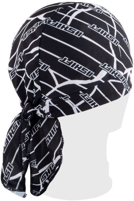 지원군몰 프린팅 패션 자전거 두건 남자 사계절 메쉬 쿨두건, 블랙, 1개