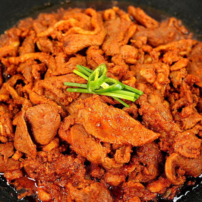 전라도청년 잡내없는 1등급 유황 오리불고기, 2개, 800g