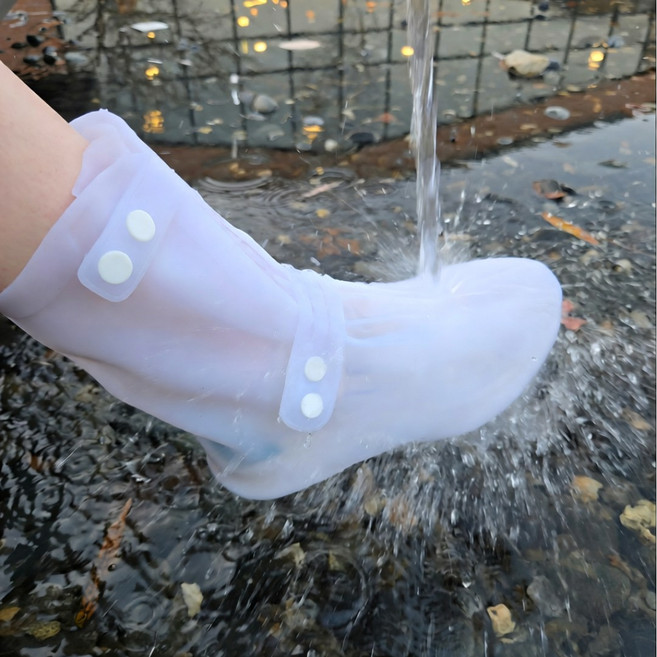 슈렌다 미끄럼방지 신발방수커버 레인슈즈커버 신발 커버 실리콘 장화 (210~290 SIZE)