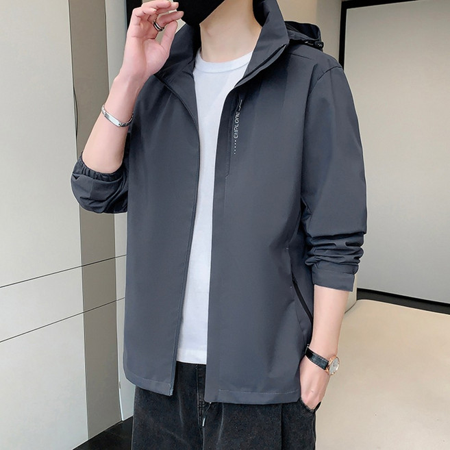 防風防潑水機能外套 可拆卸帽子 騎車擋風保暖衝鋒外套