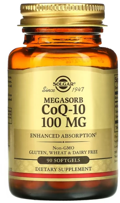 솔가 코큐텐 메가솔브 코큐텐 COQ10 100mg 소프트젤90정, 1개, 90정 - 쿠팡