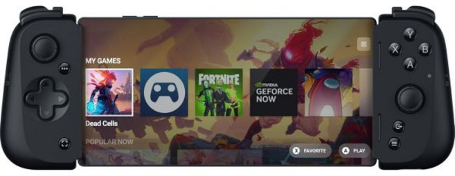 Razer 아이폰용 레이저 키시 V2 모바일 게임 컨트롤러확장 가능한 브리지 스트리밍 PC 및 콘솔 인체공학적 설계 넥서스 앱 기반 블랙 1446435, Kishi V2_For Android, 1개