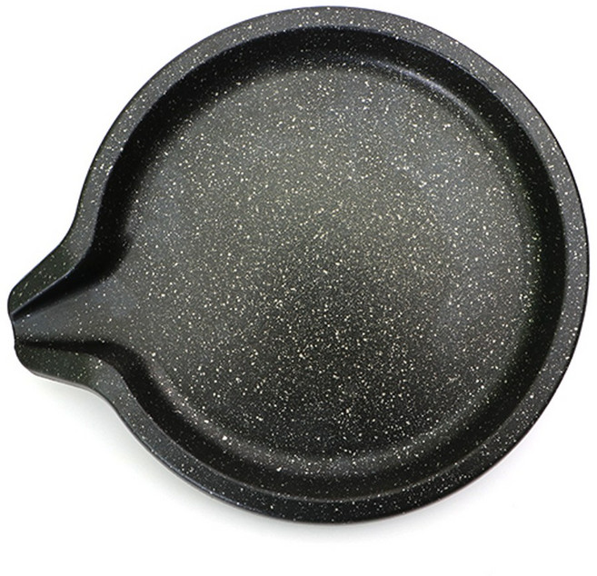 덕흥 두꺼운 7.5mm 주물 모던 원형 불판, 33.5cm, 1개