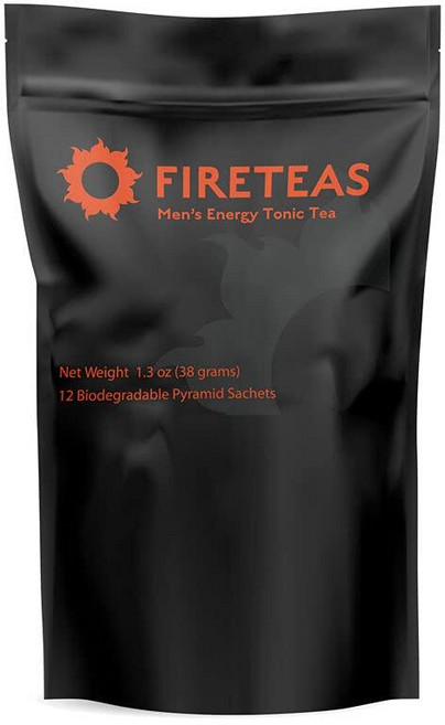 FIRE TEAS Ashwagandha 강황 라떼 믹스 - 유기농 아쉬와간다 강황 생강 카다몬 흑후추 및 시나몬 파우더 - 수면 휴식 맛있는, 패션 프루트-Y 티