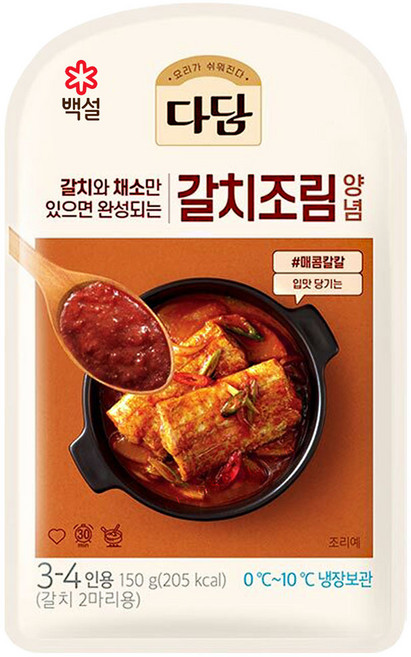 다담 갈치조림 양념, 9개, 150g