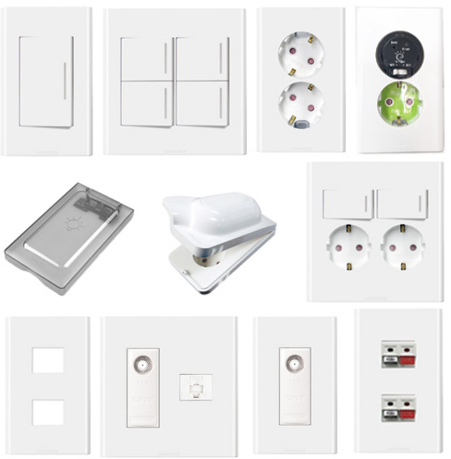 위너스 스위치 1구 스위치커버 콘센트 전기 전등 위너시리즈, 58_맹커버1개용, 1개