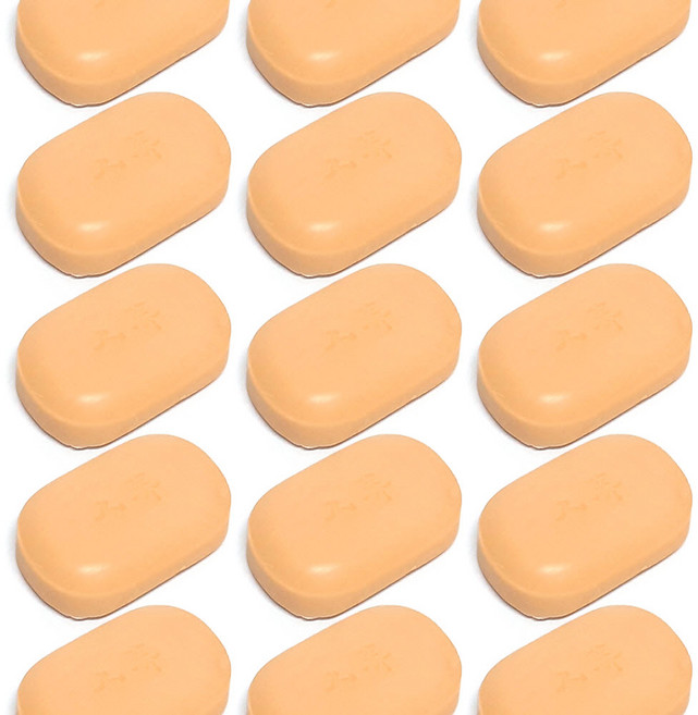 토탈하우스 향이좋은비누 인삼비누 향좋은 세안비누 세숫비누 1378, 15개입, 90g