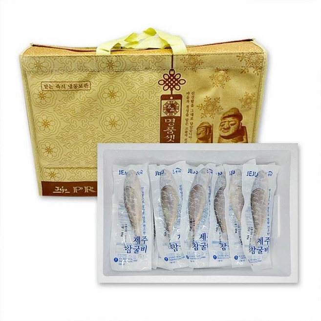 [물맛남] 제주산 참굴비선물세트 30미(특대/1미당80g-100g)/개별포장, 1개