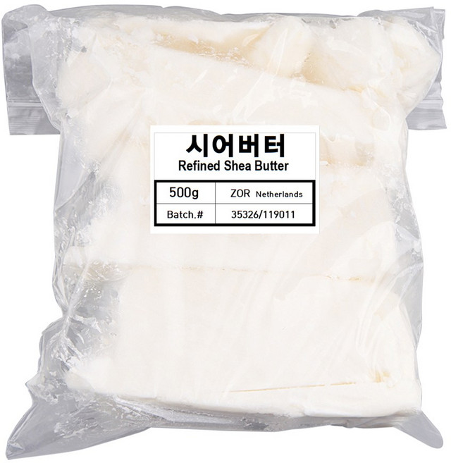 Refined Shea Butter 정제 시어버터 500g, 1개
