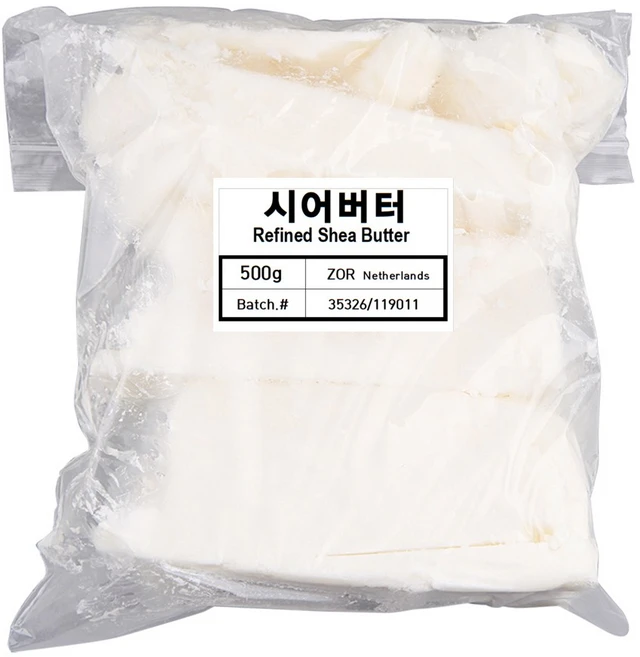 Refined Shea Butter 정제 시어버터 500g, 1개 - 쿠팡