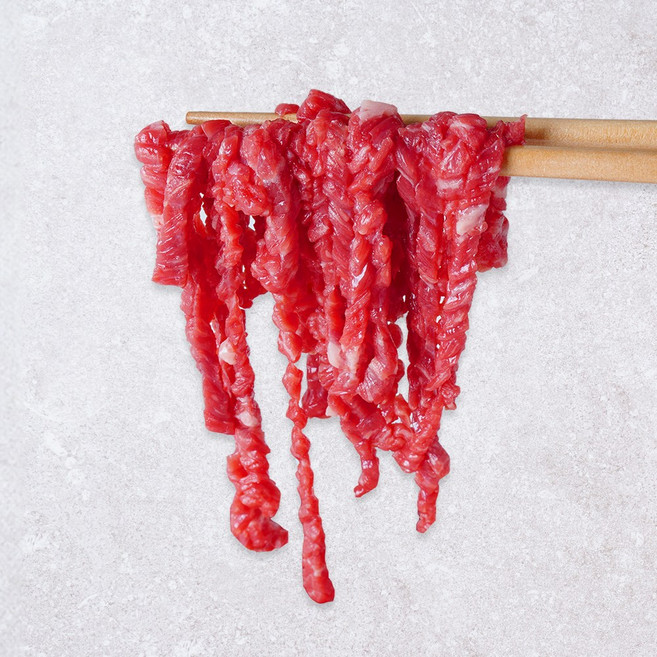 한우 1+등급 양지 잡채용, 600g, 1개