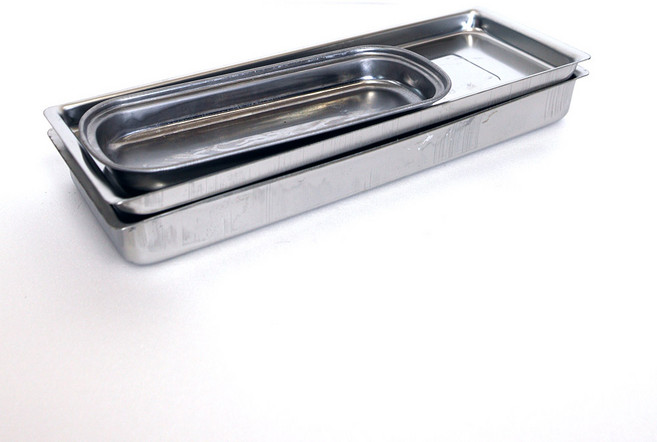 풍천성도 불판용 스텐 기름받이 고기 불판 기름통 업소용 캠핑, 02.중, 1개