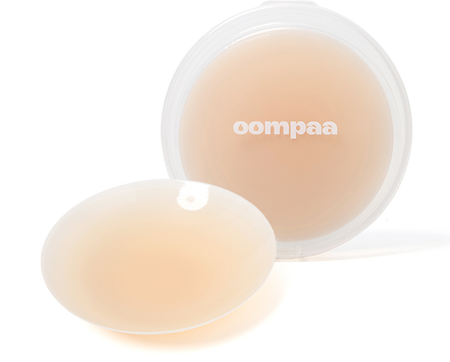 움파 실리콘 라운드 브라캡 누브라