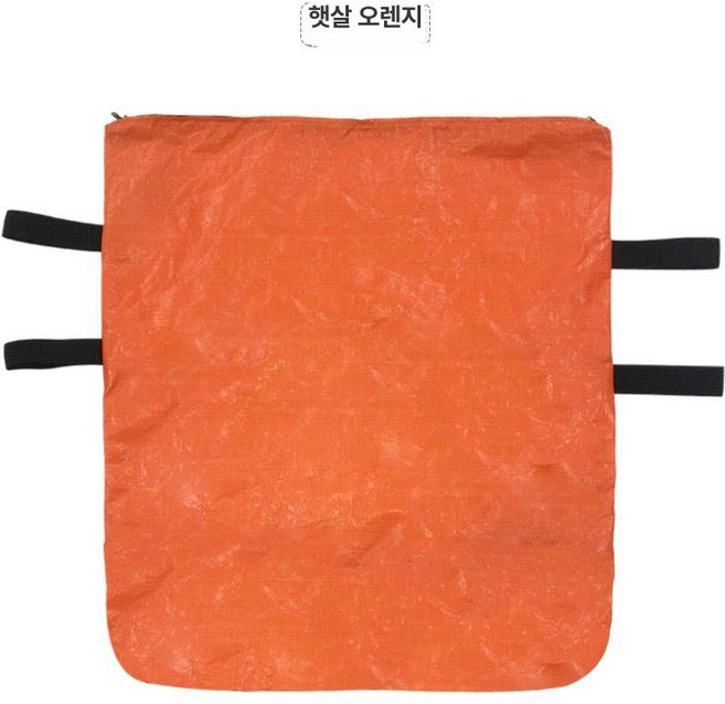 무거운짐 옮기기 운반끈 냉장고 가구 이동, 1개, 오렌지 4손잡이 지퍼 방수 90x105cm