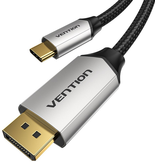 벤션 16K C타입 to DP V2.1 미러링 비디오 케이블, 1.5m, 1개