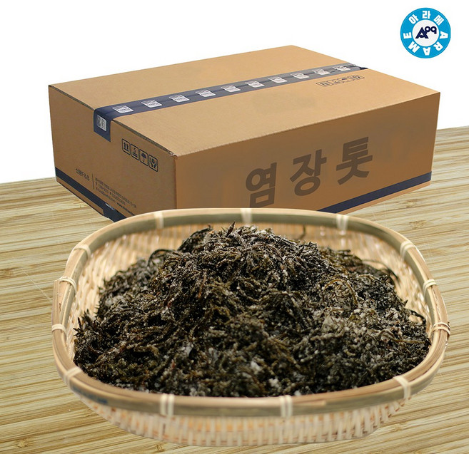 아라메 염장톳 10kg, 1박스