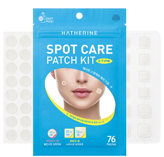 해서린 스팟케어 패치 키트, 76개입, 1개