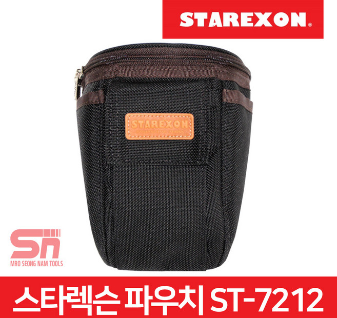 스타렉슨 ST-7212 블랙파우치 다용도 공구집 공구가방, 1개