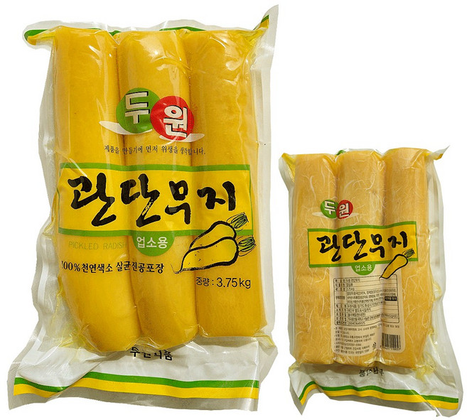 두원 관단무지, 1개, 3.75kg