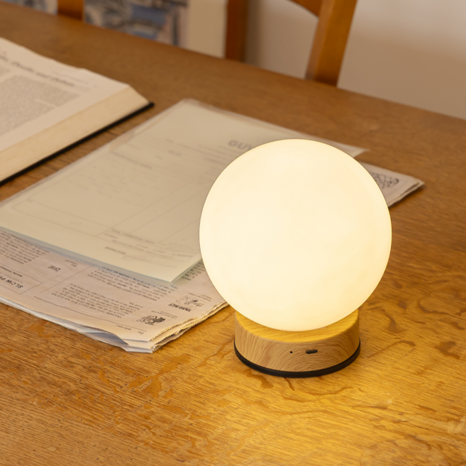 도르리 루나 LED 달조명 테이블 램프 수면등 취침등 인테리어 조명