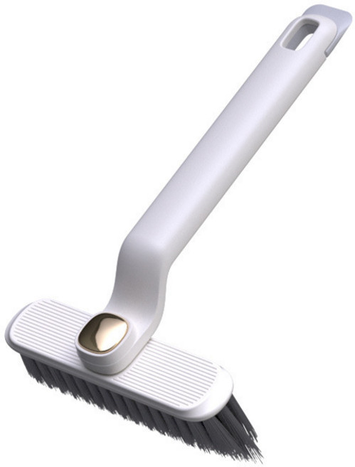 모서리 틈새 구석 화장실 V컷 청소솔 1개, 화이트